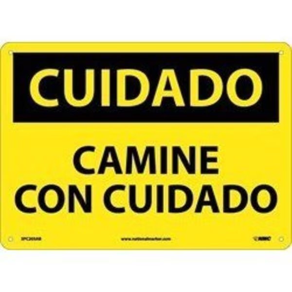 CAUTION, WATCH YOUR STEP, 7X10, C203P, Nmc, Mfr#: C203P